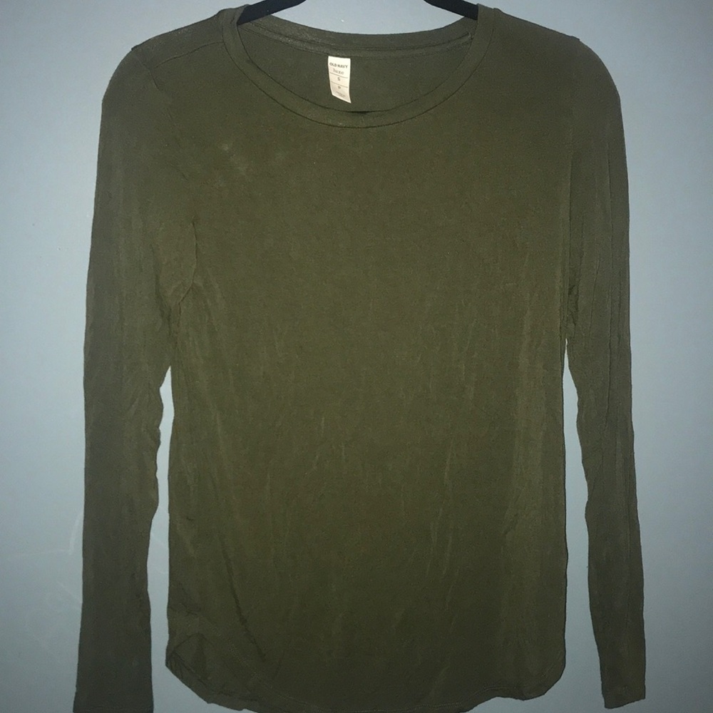 Army Green Long Sleeve//Old Navy